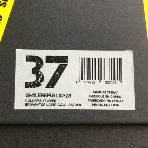 SMILE REPUBLIC Purple Tweed Shoe - Picture 3 of 11